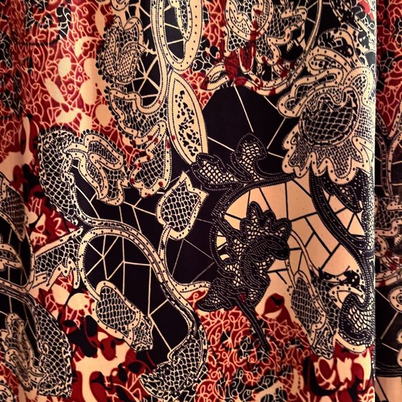 EUC Boho Maxi Ruffled Skirt - Picture 5 of 9